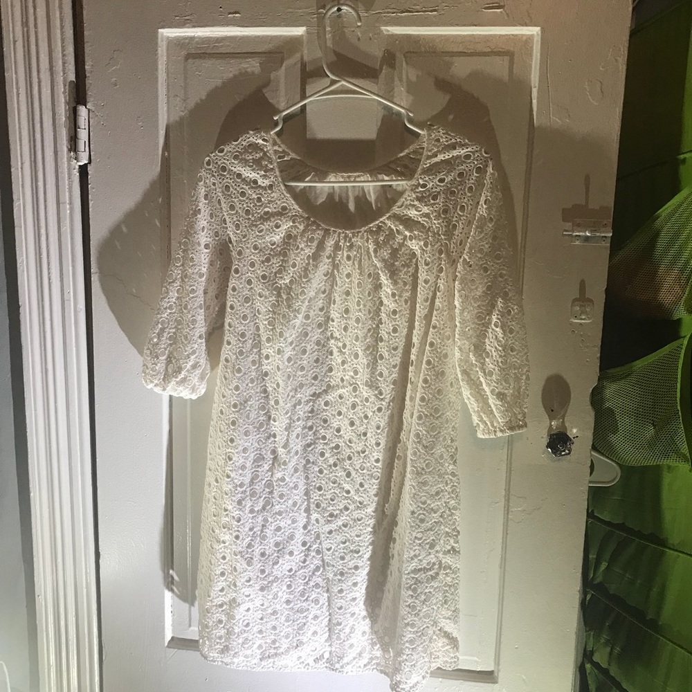 White Lace Dress